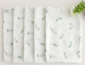 Embossed Swaddle - Baby Flower (3pcs)